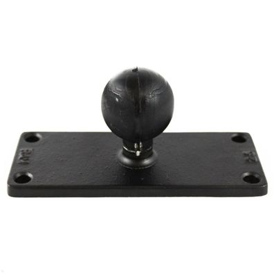 RAM Mounts Basisplatte rechteckig 50,8 x 127 mm mit C-Kugel (RAM-202U-25)
