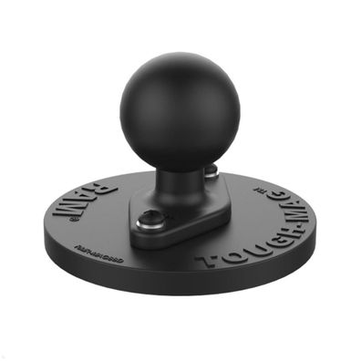 RAM Mounts Tough-Mag Basisplatte magnetisch 88 mm Durchmesser mit C-Kugel (RAM-2