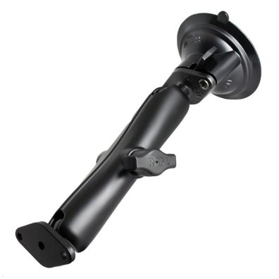 RAM Mounts Saugfuss-Set - langer Verbindungsarm, 2x Diamond-Basisplatte B-Kugel