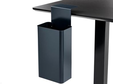 APTO Dustbin Schreibtisch Aufbewahrungsbox / Papierkorb mit Tischklemme, marineb