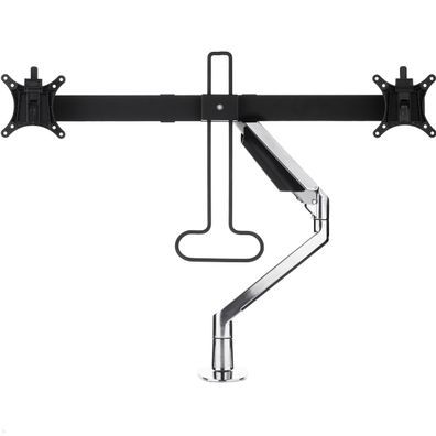 Fellowes Chicago Dual Monitor Tischhalterung Crossbar Crossbar (100091490), chro