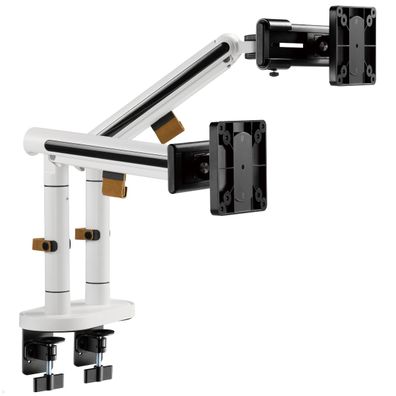 Fellowes Smartview Dual Monitor Tischhalterung (100091593), weiß