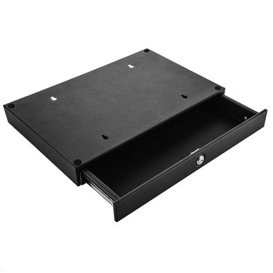 Fellowes Drawer Unterbau Schublade mit USB A/C Keystone, abschließbar, schwarz (