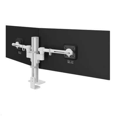 Dataflex Viewgo modular Monitorhalterung für 2 Monitore bis 32 Zoll, weiß (48.22