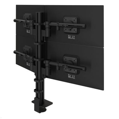 Dataflex Viewgo modular Monitorhalterung für 4 Monitore bis 32 Zoll, schwarz (48