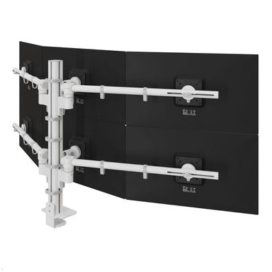 Dataflex Viewgo modular Monitorhalterung für 6 Monitore bis 32 Zoll, weiß (48.26