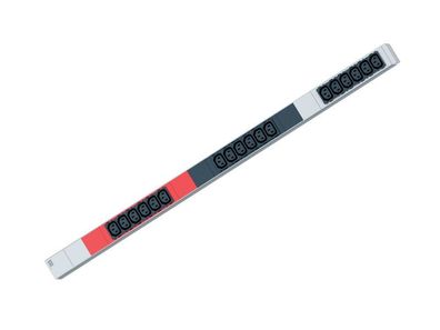 Bachmann IT PDU Vertikal Steckdosenleiste 18x C13 3 Phasen 1HE (800.0105)