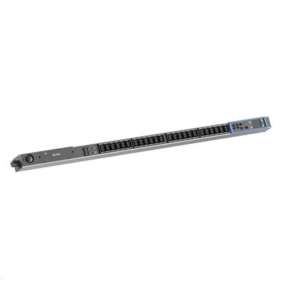 Bachmann BN PRO M+ Metered – 32A Rack PDU mit 24xCombo 2xMCB, 3,0m CEE 32A/3p (B