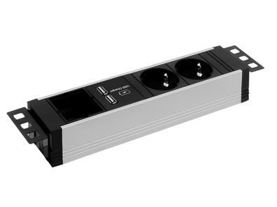 Bachmann VENID 2x Steckdose 1x USB-Charger A/A 1x CM (936.001)