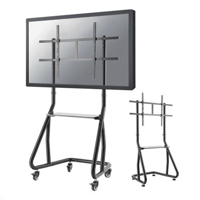 Neomounts NS-M3800BLACK Monitorständer mit Rollen / Ablage bis 100 Zoll