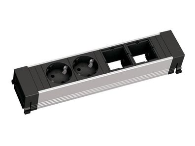 Bachmann Conference / TOP FRAME 4-fach 2x Steckdose, 2x CM (909.003)