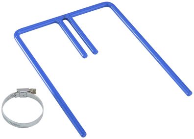 Halter für Wühlmaus-Schussgerät vertikale Ausrichtung