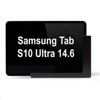 TabLines TWP041B Tablet Wandhalterung für Samsung Tab S10 Ultra 14.6, schwarz