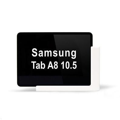 TabLines TWP018W Tablet Wandhalterung für Samsung Tab A8 10.5 (2022), weiß