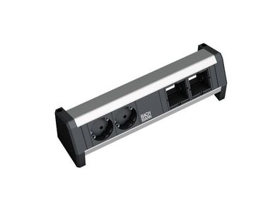 Bachmann DESK 1 2x Custom Modul 2x Steckdose (902.011)