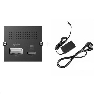 Bachmann CM Mini Port-Replikator USB-C mit Netzteil (917.2290)