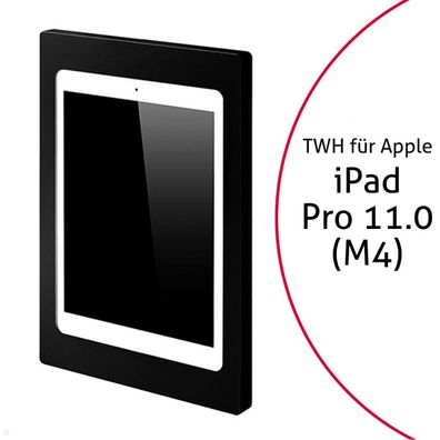 TabLines TWH061B Tablet Wandhalterung Apple iPad Pro 11.0 (M4), schwarz