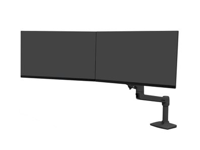 Ergotron LX Monitor Tischhalterung für zwei Monitore (45-489-224) schwarz