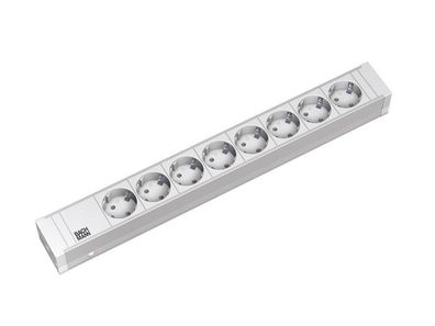 Bachmann 19 Zoll 8-fach Steckdosenleiste 1,5HE (333.001)