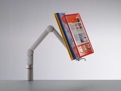 Novus ViewMaster-Fix A4 Sichttafel Tischhalterung, lichtgrau (748 + 0002 + 000)