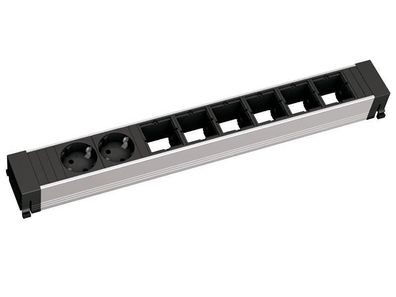 Bachmann Conference / TOP FRAME 8-fach 2x Steckdose, 6x CM (909.005)