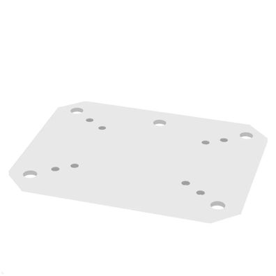 Neomounts Zubehör feste Bodenplatte (PLASMA-M2SFPLATE), silber