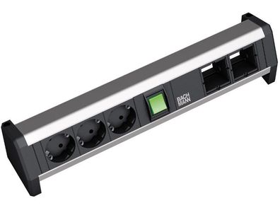 Bachmann DESK 1 2x Custom Modul 3x Steckdose 1x Schalter (902.018)