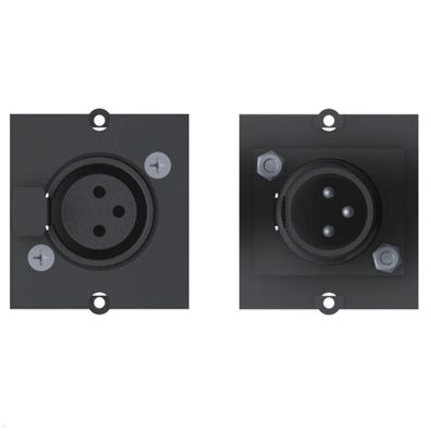 Bachmann Custom Modul 1x XLR 3-polig Buchse/Stecker mit Kabel (917.024)
