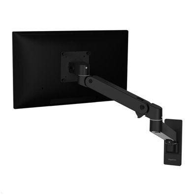 Ergotron LX Pro Monitor Wandhalterung schwenkbar bis 34 Zoll, schwarz (45-683-29