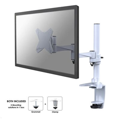 Neomounts FPMA-D1330WHITE Monitor arm 10-30"