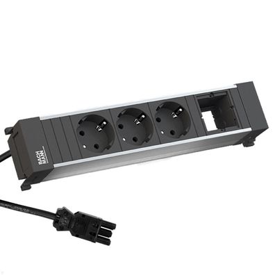 Bachmann Power Frame 3x Steckdose 1x Custom Modul (916.006)