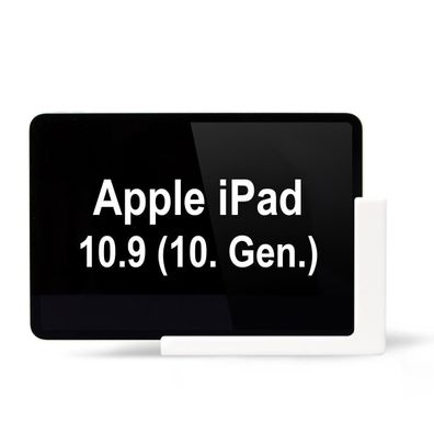 TabLines TWP027W Tablet Wandhalterung für Apple iPad 10.9 (10. Gen.), weiß