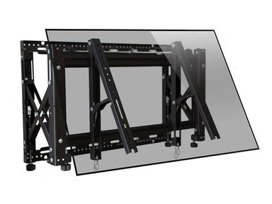 Edbak VWPOP65-L Pop-Out Videowall Wandhalterung bis 65 Zoll, querformat