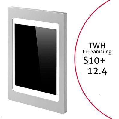 TabLines TWH063S Tablet Wandhalterung für Samsung Tab S10+ 12.4, silber