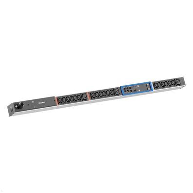 Bachmann BN PRO Metered – 16A Rack PDU mit 18xC13 / 3xC19 &amp; Display, 3,0m CEE 16
