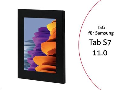 TabLines TSG075B Tablet Schutzgehäuse für Samsung Tab S7 11.0, schwarz