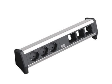 Bachmann DESK 1 3x Custom Modul 3x Steckdose (902.002)