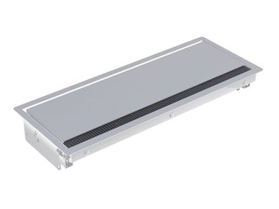 Bachmann CONI Einbaurahmen 6-fach Edelstahl geschliffen (911.005)