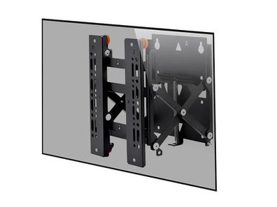 Edbak VWPOP40 schmale Pop-out Videowall Wandhalterung, 19 bis 40 Zoll