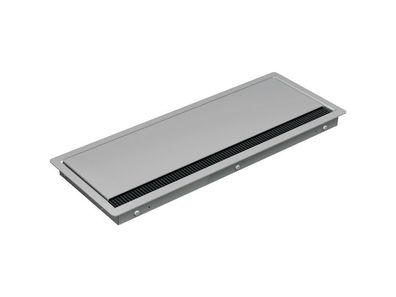 Bachmann CONI COVER Einbaurahmen silbergrau lang (338.0080)