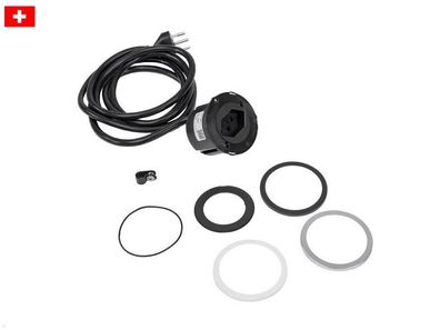 Bachmann PIX mit Schweizer Steckdose T13 (926.005) mit 2m Stromzuleitung
