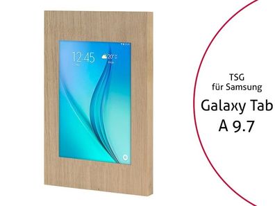 TabLines TSG020O Tablet Schutzgehäuse für Samsung Tab A 9.7, Holz Eiche