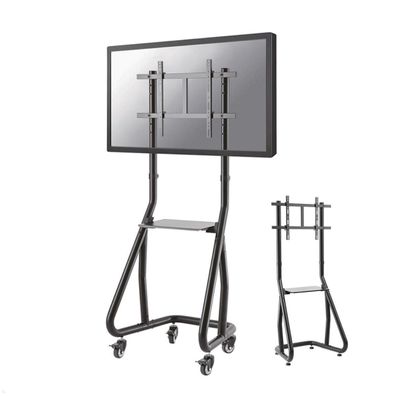 Neomounts NS-M3600BLACK Monitorständer mit Rollen / Ablage bis 80 Zoll
