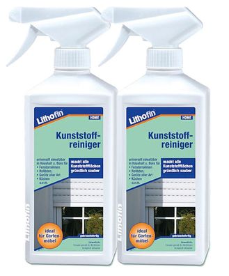 Lithofin Kunststoffreiniger 2 x 500 ml