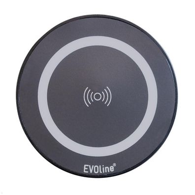 EVOline DisQ Wall drahtloses Ladepad für Wandeinbau, schwarz (159909141100)