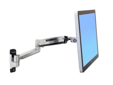Ergotron LX HD Sitz-Steh Wandhalterung mit Monitorarm (45-383-026)
