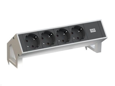 Bachmann DESK 2 4x Steckdose weiß (902.224)
