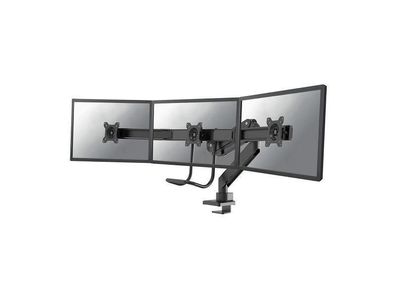 Neomounts NM-D775DX3BLACK Monitorhalterung für 3 Monitore bis 27Zoll, schwarz