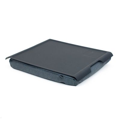 Bosign Laptop Knietablett Large Laptray Rutschfest, Grau