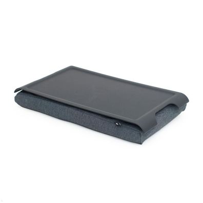 Bosign Laptop Knietablett Mini Laptray Rutschfest, Schwarz